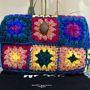 Kurt Geiger Kensington Medium Crochet Shoulder Bag